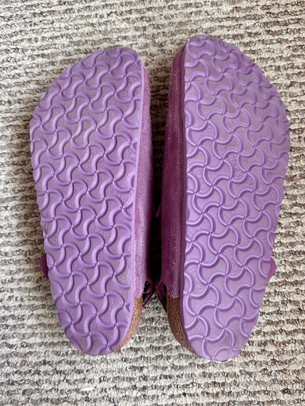 Birkenstock Mauve Suede Tokio Clogs NWOT - Picture 2 of 5